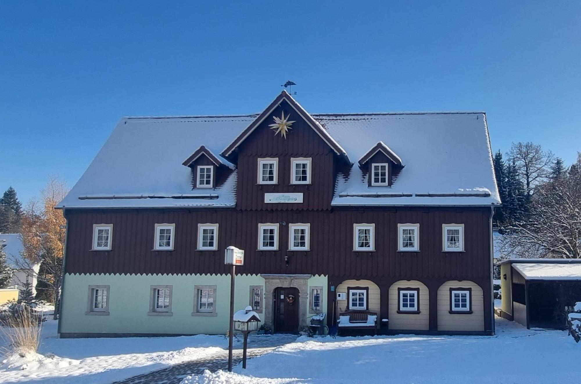 Pension Immergruen Jonsdorf Exterior foto